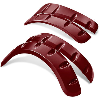 DoubleTake Fender Flare Set for Phoenix Body, E-Z-Go RXV 08+, Burgundy