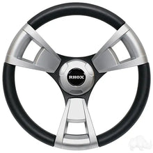 Fontana Steering Wheel, Brushed, E-Z-Go Hub Redhawk 