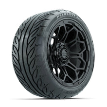 GTW Bravo Matte Black 14 in Wheels with 225/40-R14 Fusion GTR Street Tires  Full Set GTW 