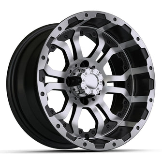 GTW Omega Machined and Black Wheel - 14 Inch GTW 