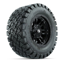 GTW Shogun Gloss Black 12 in Wheels with 22x10-12 Timberwolf All-Terrain Tires  Full Set GTW 