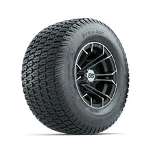 GTW Spyder Machined/Matte Grey 10 in Wheels with 20x10-10 Terra Pro S-Tread Traction Tires  Full Set GTW 