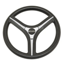 Gussi Italia® Brenta Black/Silver Steering Wheel (Models Yamaha G16-Drive 2) PN# 06-141 Gussi 