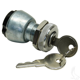 Interruptor de llave, 2 terminales, EZ-Go 81 y anteriores, PN n.° KEY-50