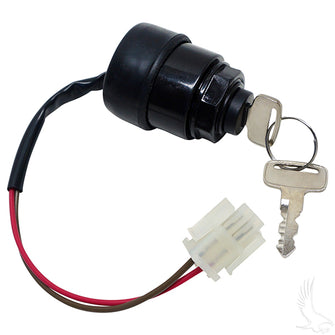 Interruptor de llave, Yamaha G11-G21, 4 tiempos, gasolina y 36 V, eléctrico, 96-04, PN n.° KEY-57