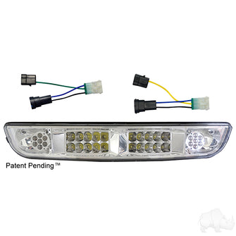 Barra de luces LED para faros delanteros, EZ-Go Medalist/TXT 94-13 con adaptadores para usar con arnés de fábrica PN# LGT-109LF