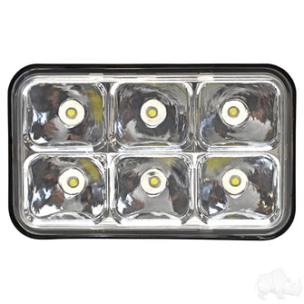 Faro delantero estilo fábrica, LED, EZ-Go Marathon 80-94, ST350 96+ PN# LGT-209L