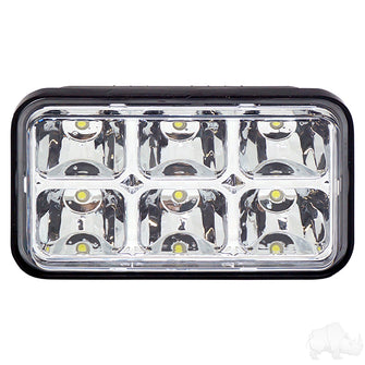 Faro delantero estilo fábrica, LED, EZ-Go Marathon 80-94, ST350 96+ PN# LGT-209L