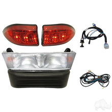 RHOX Light Bar Kit w/ Plug and Play Harness, Club Car Precedent 08.5+ w/ 12V Batteries