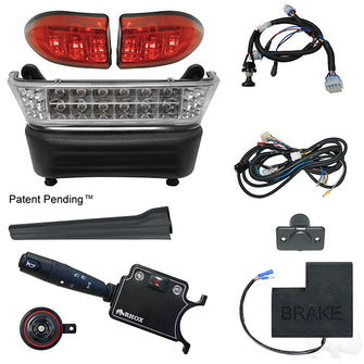 Kit de barra de luces LED para armar, Club Car Precedent, eléctrico 08.5+, 12-48 V, (de lujo, ajuste original) PN# LGT-306LBT3B9