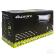 RHOX LED Light Bar Kit w/ Plug and Play Harness, Club Car Precedent, Electric 08.5+, 12-48v