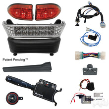 BYO LED Light Bar Kit, Club Car Precedent, Gas & Electric 04-08.5, 12v, (Deluxe, Linkage)