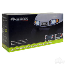 Kit de luces LED estilo fábrica transparentes RHOX con arnés Plug and Play, EZ-Go RXV 08-15, 12-48 V, PN n.° LGT-310LC