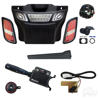 Build Your Own LED Light Bar Kit, E-Z-Go RXV 08-15, 12V (Deluxe, Electric)