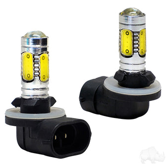 Bombillas LED para faros delanteros, paquete de 2, 350 lúmenes, 12-48 V, n.º de pieza LGT-329