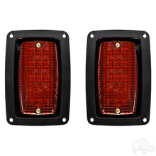 LED Taillights with Bezels, Club Car DS, Yamaha G14-G22