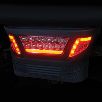 BYO LED Light Bar Kit, Club Car Precedent, Gas 04+ & Electric 04-08.5, 12-48V, (Standard, Pedal)