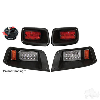 Kit de iluminación LED Super Saver completo, EZ-Go TXT 96-13, 12 V, n.º de pieza LGT-354L