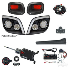 BYO LED Light Kit w/ RGBW LED Running Light, E-Z-Go Express (Basic, Brake Switch