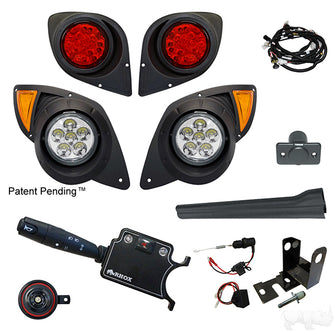 Cree su propio kit de luces LED de fábrica, Yamaha Drive 07-16 (Deluxe, soporte) PN# LGT-607LT3B8