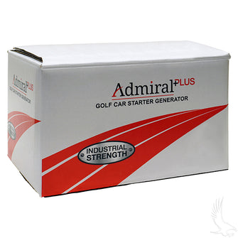 Admiral Plus Industrial, generador de arranque, rotación en sentido horario, Club Car Gas 97-13 (no Subaru) PN# MOT-2504