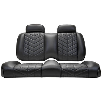 MadJax Aviator EZGO TXT/RXV & MadJax XSeries Black Front Seat Cushions Madjax 