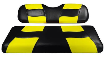 MadJax® Riptide Black/Yellow Two-Tone Genesis 150 Rear Seat Covers Madjax 