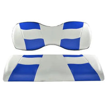 MadJax® Riptide White/Blue Two-Tone Genesis 150 Rear Seat Covers Madjax 