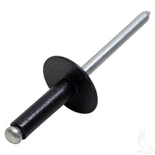 Pop Rivet, Black 3/16x.675x5/8 hd. dia.