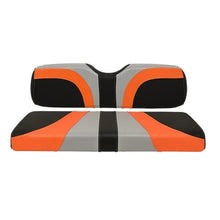 RedDot® Blade Rear Seat Covers for MadJax® Genesis 150 Seat Kits – Gray / Orange / Black Carbon Fiber Red Dot 