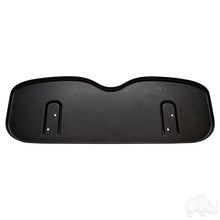 Carcasa del respaldo del asiento, plástico negro, EZ-Go TXT 14+ PN# SEAT-2724