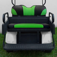 Kit de caja de asiento RHOX Rhino, negro deportivo/verde, EZ-Go TXT 96+ PN# SEAT-911BG-S