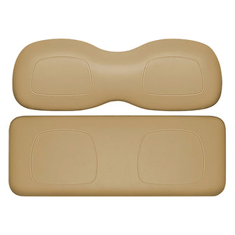 Juego de cojines traseros DoubleTake Classic, EZ-Go TXT 96+, color tostado, PN# SEAT-DT2012-TN