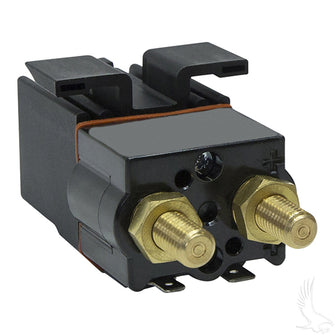 Solenoid, 48V Terminal Copper, OEM, Club Car Tempo, Precedent with Slide in Mounting Bracket