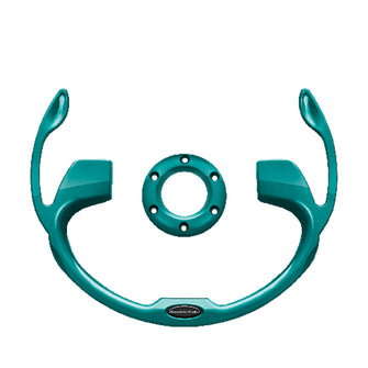 DoubleTake Pilot Steering Wheel Inserts, Universal, Teal