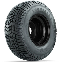 Set of (4) 10 in Black Steel Offset Wheels with 205/65-10 Kenda Load Star Tires PN# A19-724 Lakeside Buggies Direct 