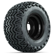 Set of (4) 10 in Black Steel Offset Wheels with 20x10-10 Predator All Terrain Tires PN# A19-480 Lakeside Buggies Direct 