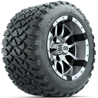 Set of (4) 12 in GTW Diesel Wheels with 20x10-R12 GTW Nomad All-Terrain Tires PN# A19-732 GTW 