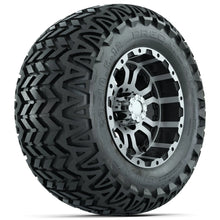 Set of (4) 12 in GTW Omega Wheels with 23x10.5-12 GTW Predator All-Terrain Tires PN# A19-513 GTW 