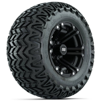 Set of (4) 12 in GTW Specter Wheels with 23x10.5-12 GTW Predator All-Terrain Tires PN# A19-667 GTW 