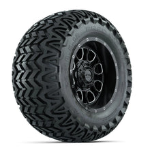 Set of (4) 12 in GTW® Volt Machined & Black Wheels with 23x10.5-12 Predator All-Terrain Tires PN# A19-806 GTW 