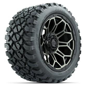 Set of (4) 14 in GTW Bravo Wheels with 23x10-14 GTW Nomad All-Terrain Tires PN# A19-472 GTW 