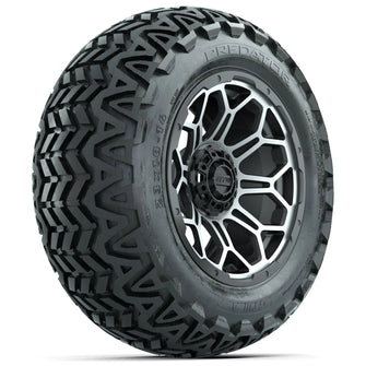 Set of (4) 14 in GTW Bravo Wheels with 23x10-14 GTW Predator All-Terrain Tires PN# A19-530 GTW 