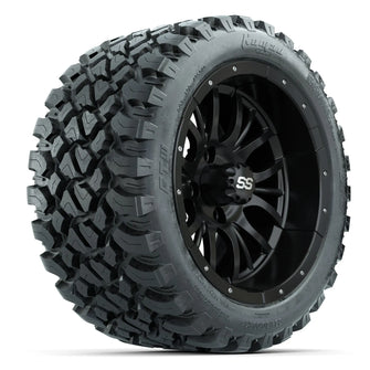 Set of (4) 14 in GTW Diesel Wheels with 23x10-14 GTW Nomad All-Terrain Tires PN# A19-615 GTW 