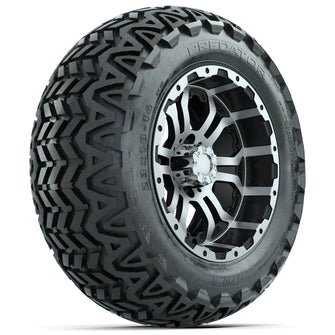 Set of (4) 14 in GTW Omega Wheels with 23x10-14 GTW Predator All-Terrain Tires PN# A19-450 GTW 