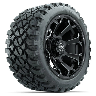 Set of (4) 14 in GTW Raven Wheels with 23x10-14 GTW Nomad All-Terrain Tires PN# A19-666 GTW 