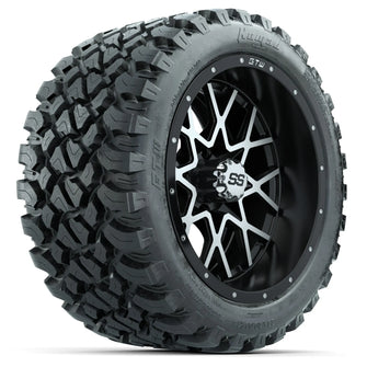 Set of (4) 14 in GTW Vortex Wheels with 23x10-14 GTW Nomad All-Terrain Tires PN# A19-521 GTW 