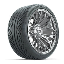 Set of (4) 15 in GTW® Stellar Chrome Wheels with 215/40-R15 Fusion GTR Street Tires PN# A19-800 GTW 