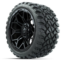 Set of (4) 15&Prime; GTW Bravo Matte Black Wheels with 23x10-R15 Nomad All-Terrain Tires PN# A19-746 GTW 