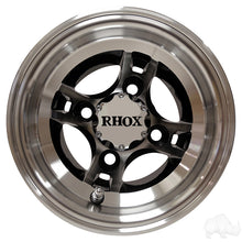 RHOX Brickyard, mecanizado con tapa central negra, 8 x 7 ET-27, PN n.° TIR-RX140